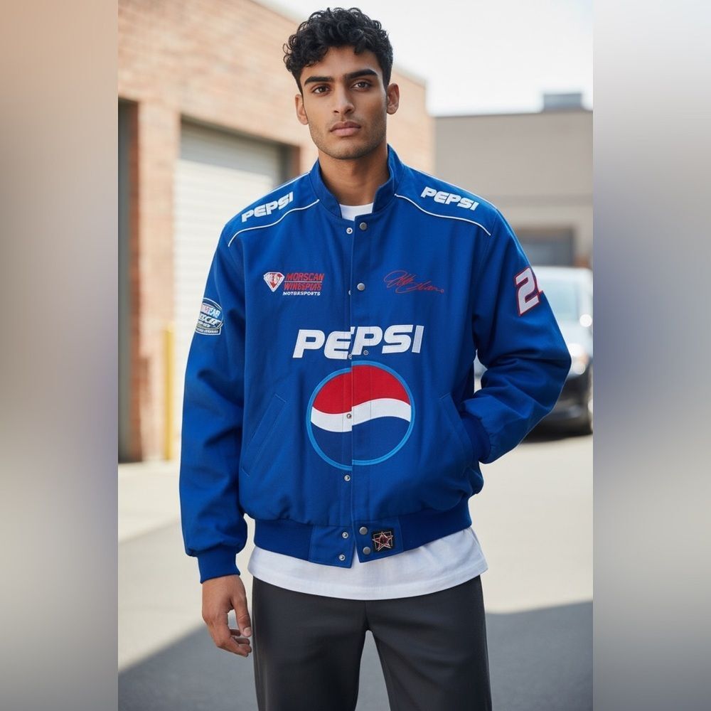 NASCAR Jeff Gordon #24 Pepsi Jacket, Size Large, New With Tags by Chase